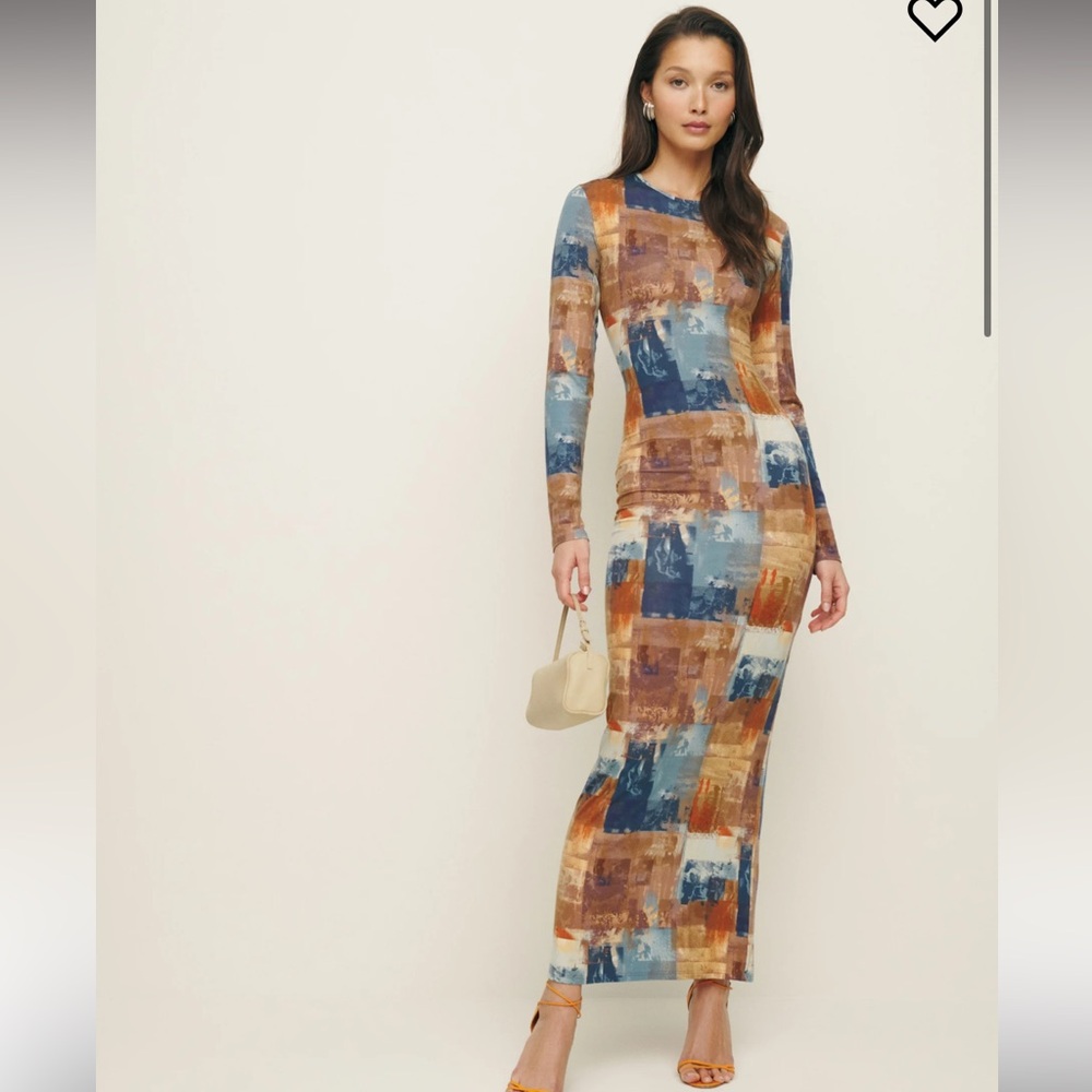 NWT Reformation Tommie Knit Dress♥️Long Sleeve